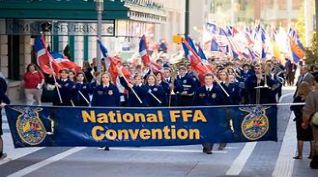 National FFA Convention parade banner
