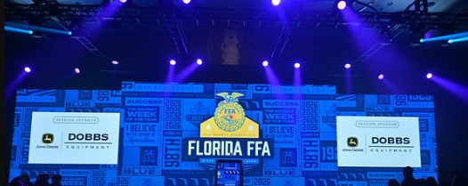 Florida FFA State Convention stage