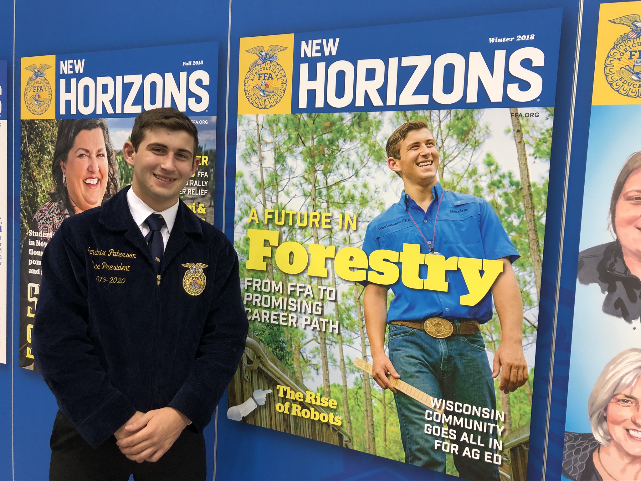 National FFA magazine feature on a career in forestry